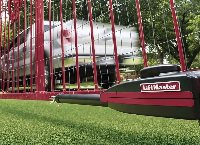 Automated gate system installation by Fort Lauderdale FL Garage Door Repair Services, enhancing security and convenience with advanced technology.